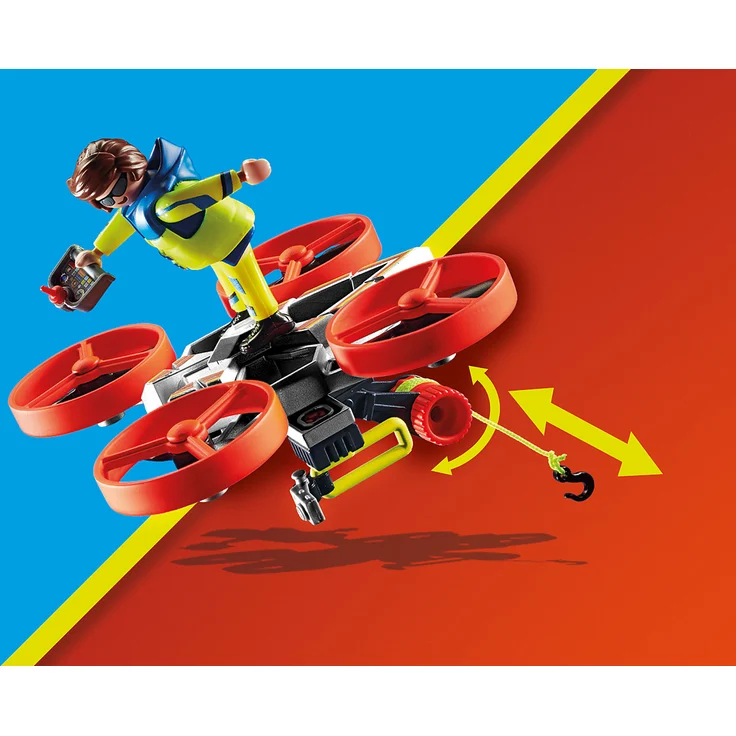 Playmobil City Action 70143 'Seenot: Taucher-Bergung mit Rettungsdrohne', 44 Teile, ab 4 Jahren – Bild 4