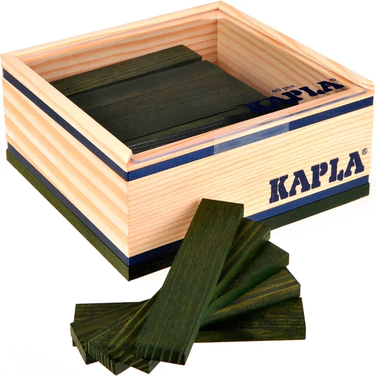 KAPLA® 40er Quadrate grün