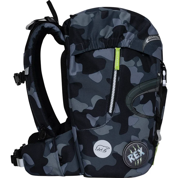 BECKMANN Classic 'Camo Rex', Schulrucksack Set 6-teilig – Bild 3