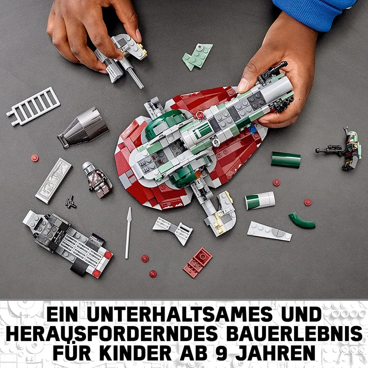 LEGO Star Wars 75312 'Boba Fetts Starship', 593 Teile, ab 9 Jahren – Bild 4