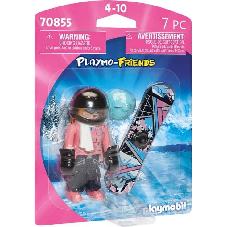 PLAYMOBIL Playmo-Friends 70855 'Snowboarderin', 7 Teile, ab 4 Jahren