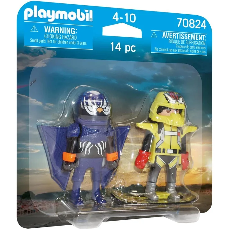 Playmobil Stuntshow 70824 'DuoPack Air Stuntshow', 14 Teile, ab 4 Jahren