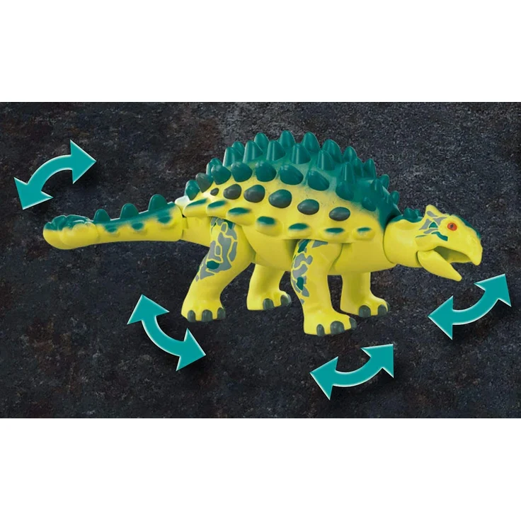 Playmobil Dino Rise 70626 'Saichania: Abwehr des Kampfläufers', 73 Teile, ab 5 Jahren – Bild 5