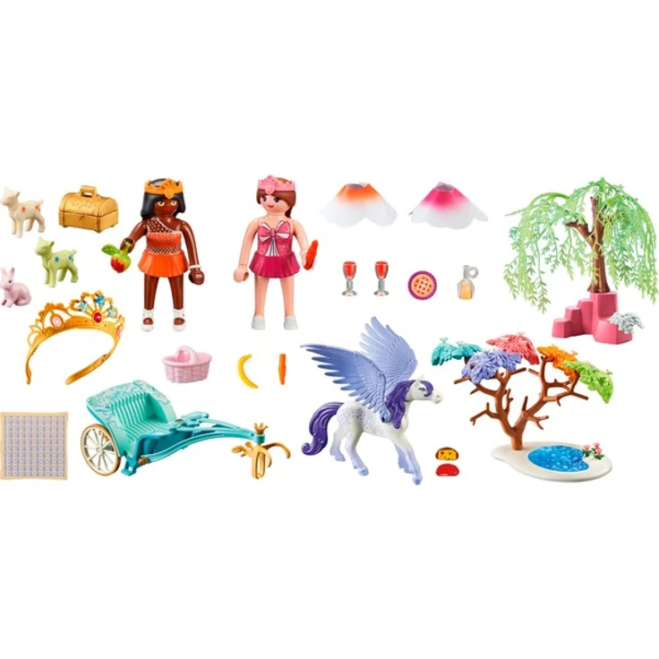 PLAYMOBIL Magic 71246 'Picknick mit Pegasuskutsche', 101 Teile, ab 4 Jahren – Bild 3