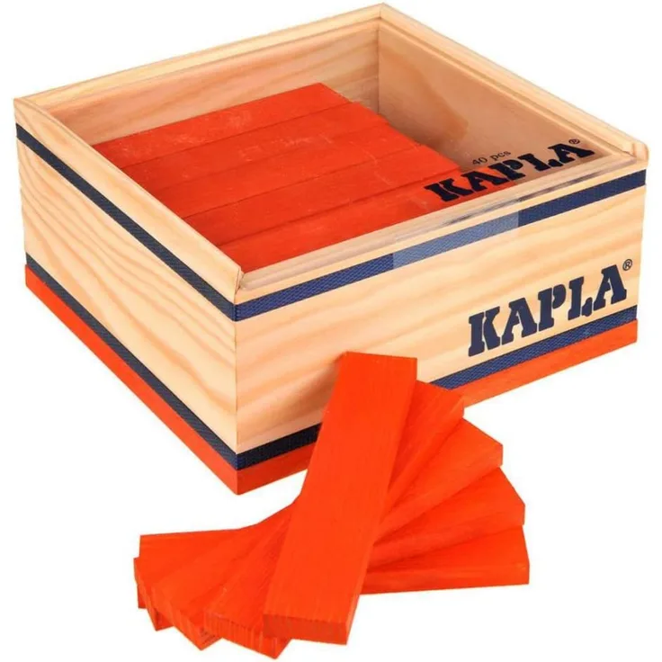 KAPLA® 40er Quadrate orange