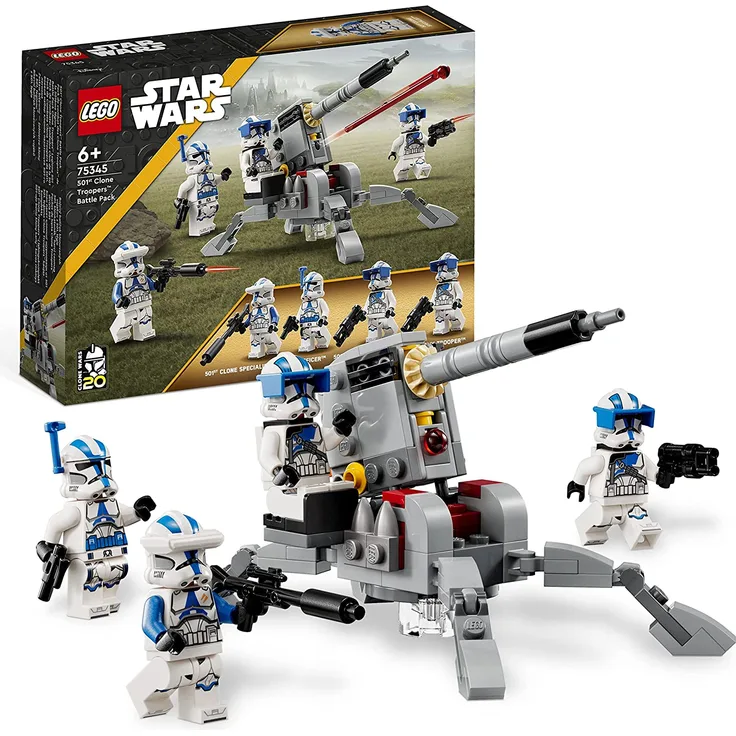 Lego Star Wars 75345 '501st Clone Troopers Battle Pack', 119 Teile, ab 6 Jahren