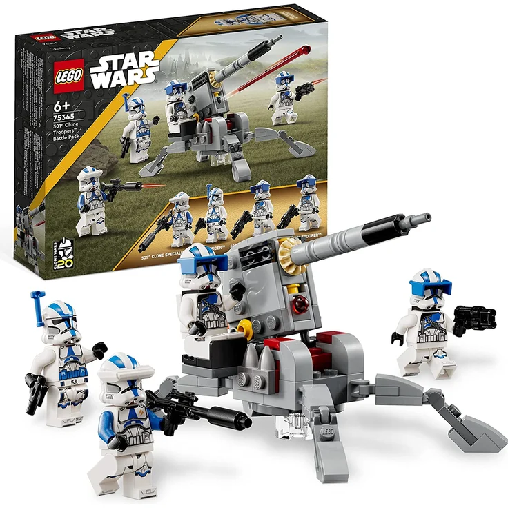 Lego Star Wars 75345 '501st Clone Troopers Battle Pack', 119 Teile, ab 6 Jahren – Bild 1