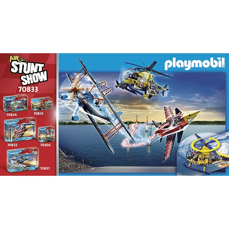 Playmobil Stuntshow 70833 'Filmcrew-Helikopter', 36 Teile, ab 5 Jahren - Preisvergleich – Bild 5