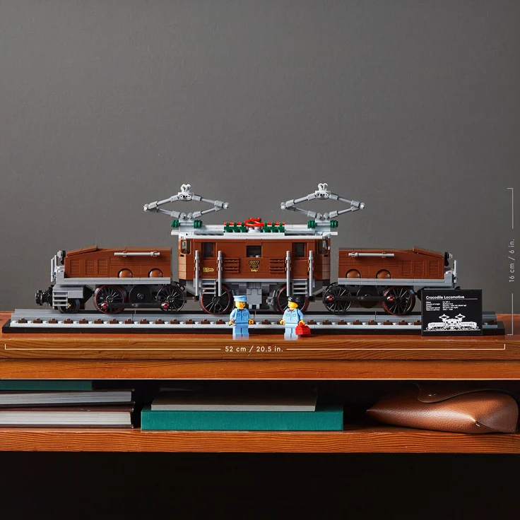 LEGO Creator Expert 10277 'Lokomotive "Krokodil"', 1271 Teile, ab 18 Jahren – Bild 6