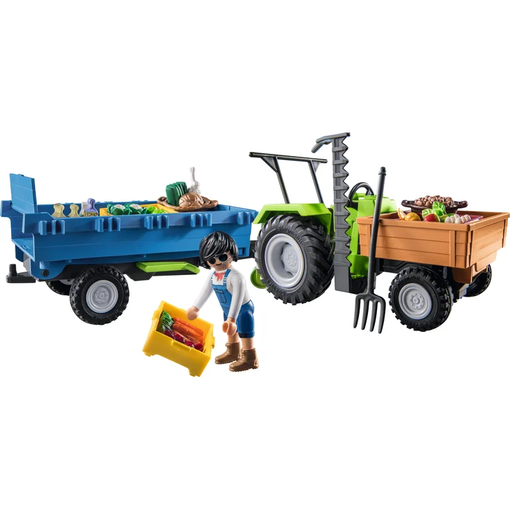 PLAYMOBIL Country 71249 'Traktor mit Hänger', 42 Teile, ab 4 Jahren – Bild 2