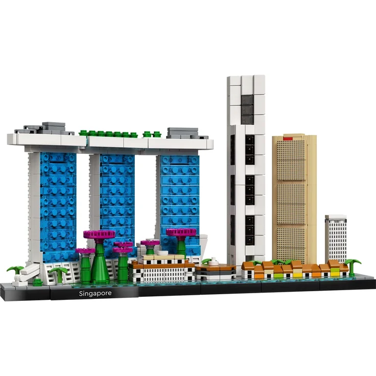 LEGO Architecture 21057 'Singapur', 827 Teile, ab 18 Jahren – Bild 3