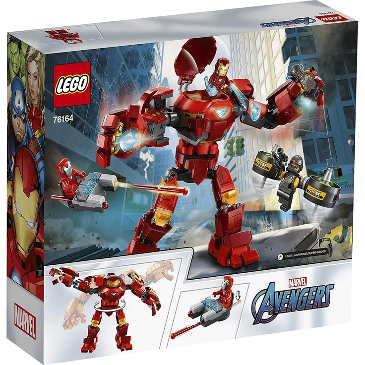 LEGO Marvel Avengers 76164 'Iron Man Hulkbuster vs. A.I.M.-Agent', 456 Teile, ab 8 Jahren – Bild 6