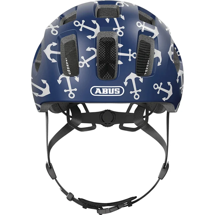 Abus 'Youn-I 2.0' Kinderfahrradhelm blue anchor matt/shiny, Kopfumfang 48-54 cm, mit integriertem LED-Rücklicht – Bild 2