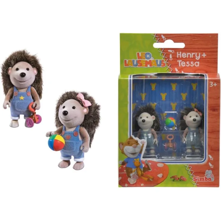 Leo Lesemaus Figurenset Henry / Tessa