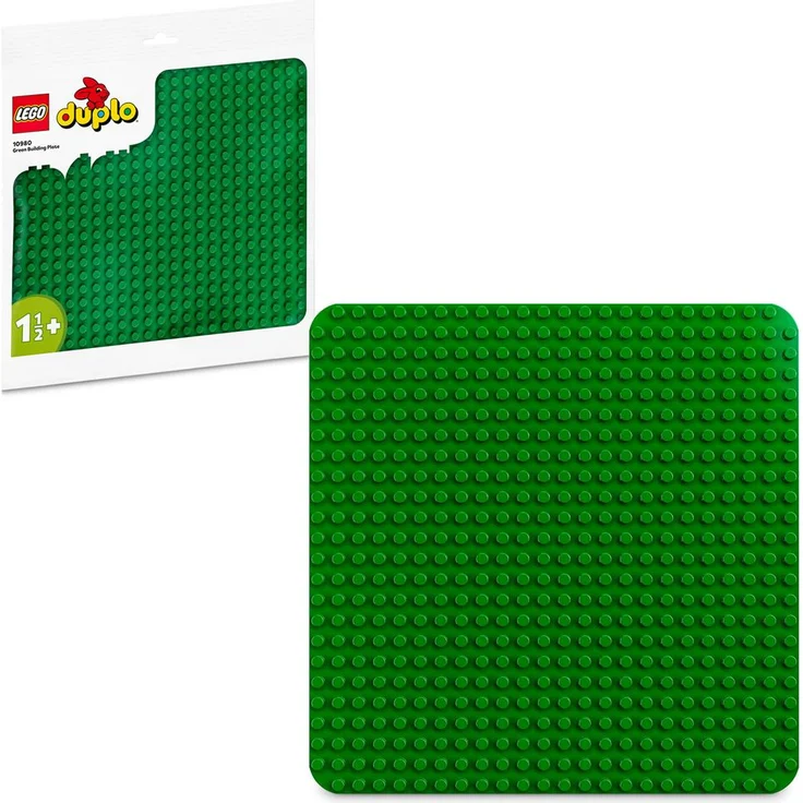 LEGO DUPLO 10980 'Bauplatte in Grün', 1 Teil, ab 1½ Jahren – Bild 1