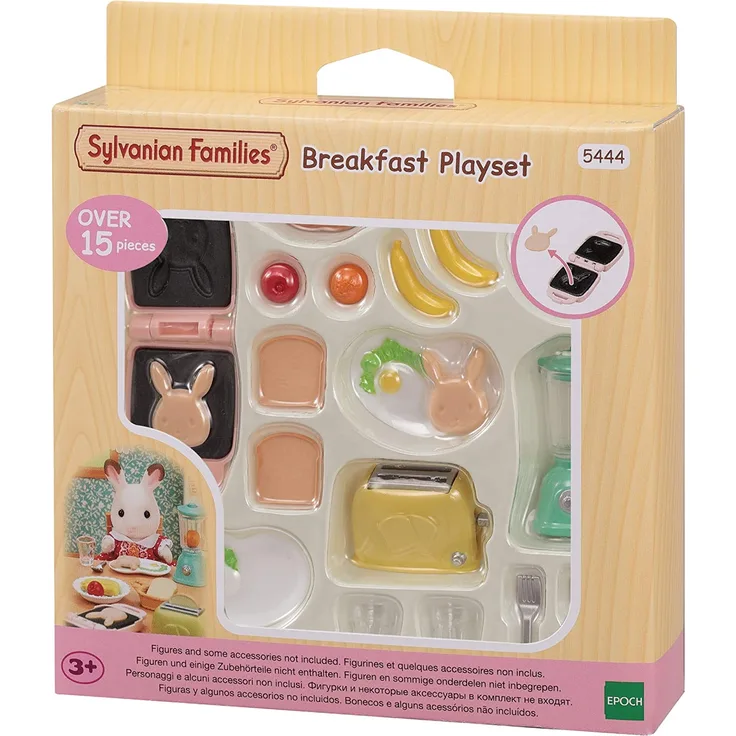 Sylvanian Families - 5444 - Frühstücks-Set mit Toaster