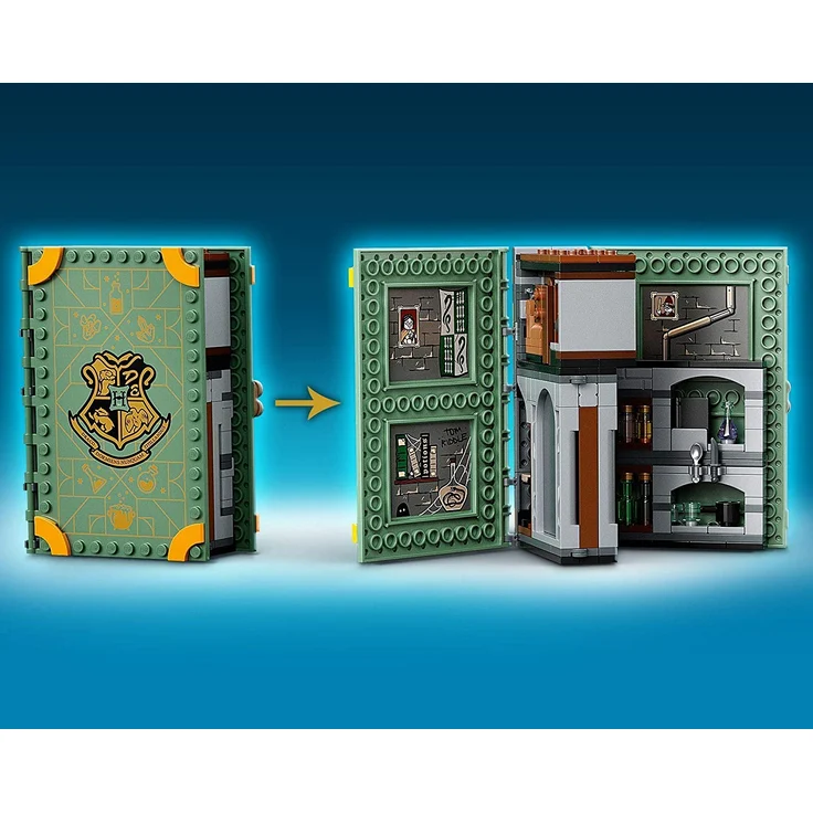 LEGO Harry Potter 76383 'Hogwarts™ Moment: Zaubertrankunterricht', 271 Teile, ab 8 Jahren, Bauset in Buchform – Bild 8
