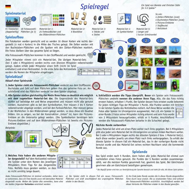 Pegasus Spiele 'Pictures' (Spiel des Jahres 2020) – Bild 3