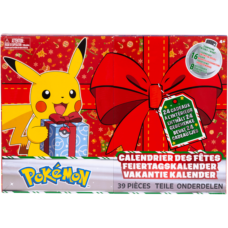Boti 'Pokemon Adventskalender Holiday 2021', 24 Überraschungen, ab 3 Jahren – Bild 2