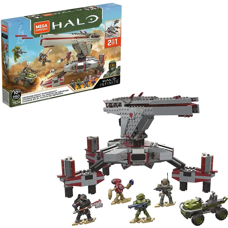 Mattel GNB27 - Mega Construx - HALO Infinite - Defense Point Showdown, Pro Builders Bausatz, 782 Teile – Bild 1