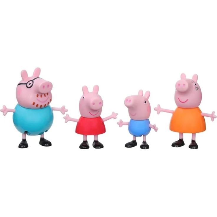 Hasbro F21905X0 Peppa Pig Familie Wutz Figuren 4er-Pack, 6 - 8 cm, ab 3 Jahren - Preisvergleich – Bild 4
