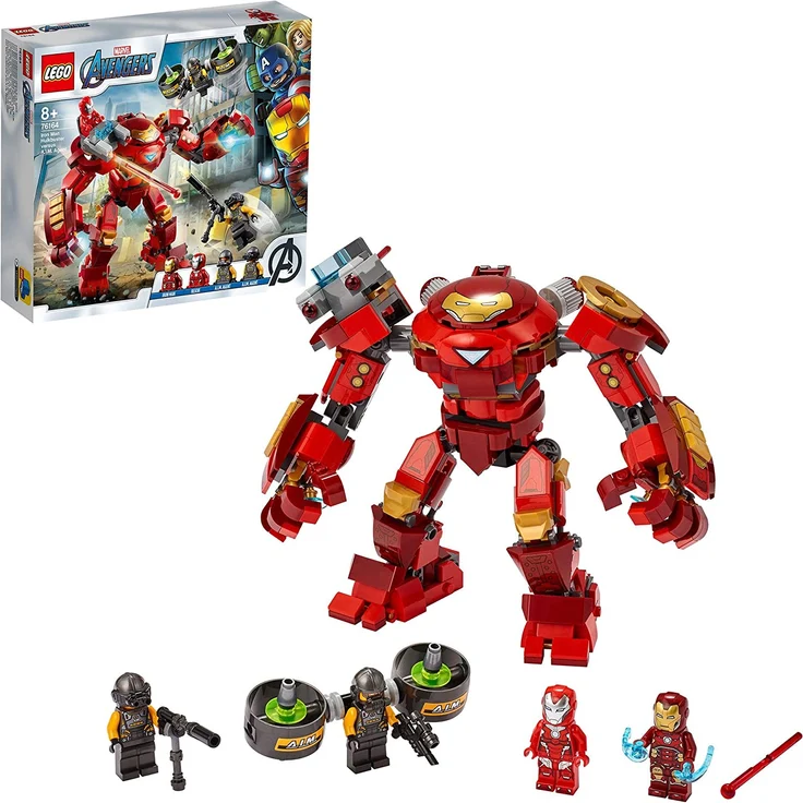 LEGO Marvel Avengers 76164 'Iron Man Hulkbuster vs. A.I.M.-Agent', 456 Teile, ab 8 Jahren – Bild 1