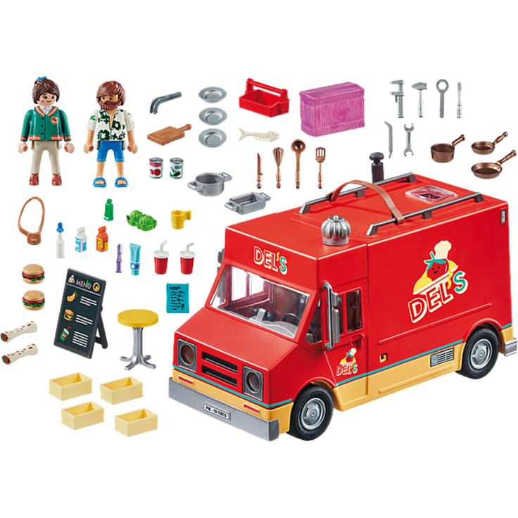 Playmobil The Movie 70075 'Del's Food Truck', 110 Teile, ab 5 Jahren – Bild 2