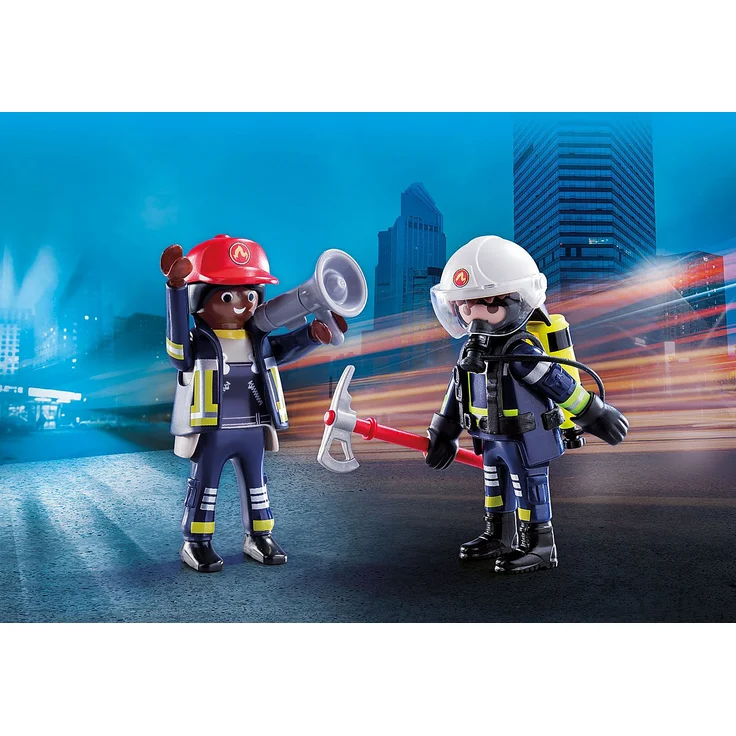 PLAYMOBIL® DuoPack Feuerwehrmann und Frau – Bild 3
