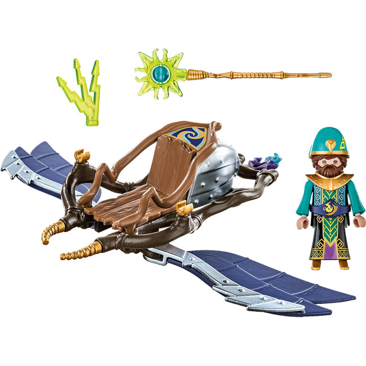 PLAYMOBIL Novelmore 70749 'Violet Vale - Magier der Lüfte', 19 Teile, ab 4 Jahren – Bild 2