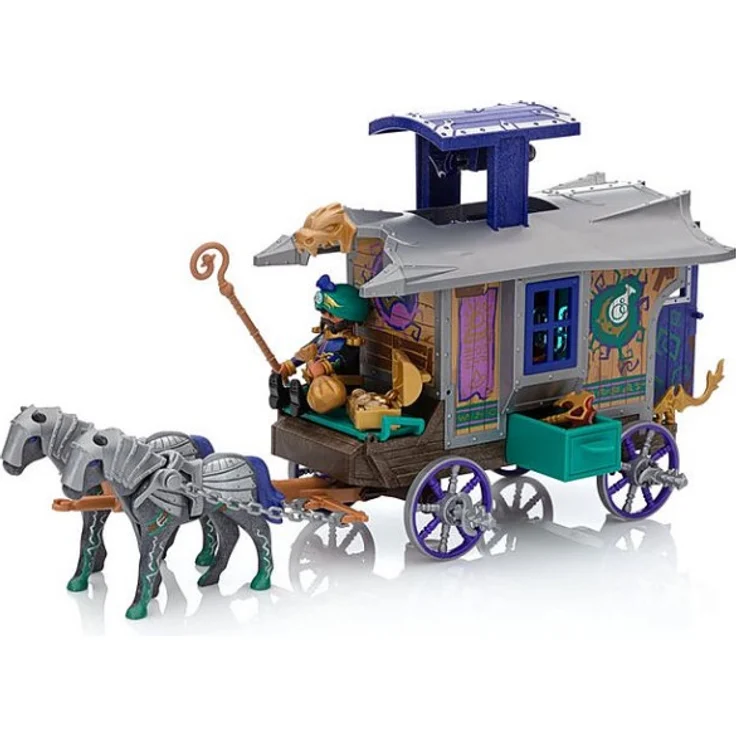 PLAYMOBIL Novelmore 70903 'Violet Vale - Händlerkutsche', 98 Teile, ab 4 Jahren – Bild 2