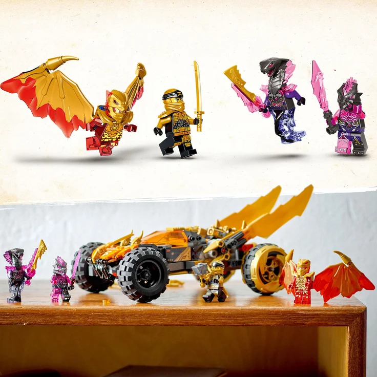 LEGO Ninjago 71769 'Coles Drachen-Flitzer', 384 Teile, ab 8 Jahren – Bild 3