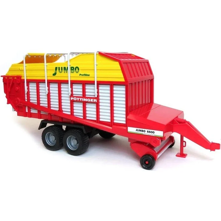 Bruder 02214 'Pöttinger Jumbo 6600 Profiline' Spielfahrzeug Zubehör, ab 4 Jahren, 1:16, bewegliche Walze, 54,6 × 18,0 × 24,5 cm – Bild 2