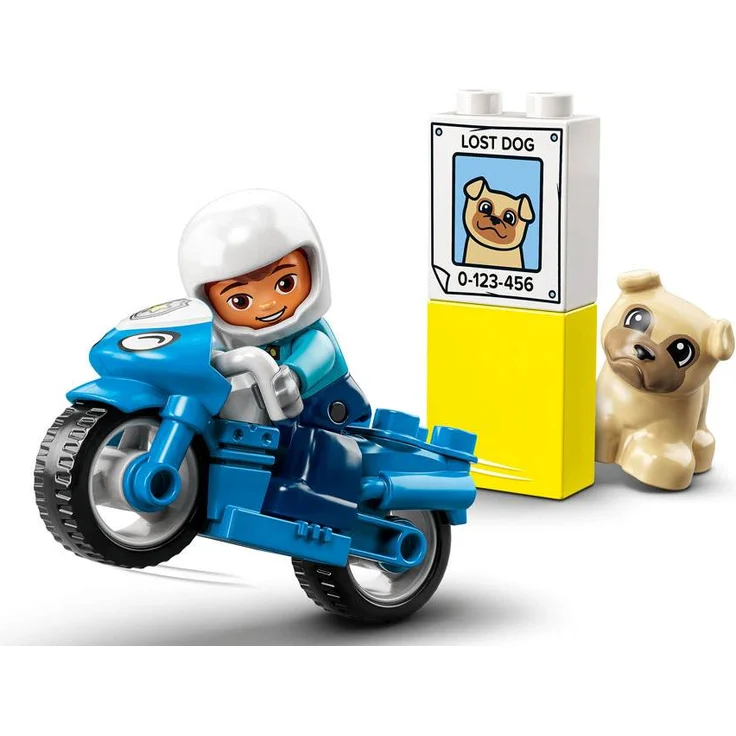 LEGO DUPLO 10967 'Polizeimotorrad', 5 Teile, ab 2 Jahren – Bild 5