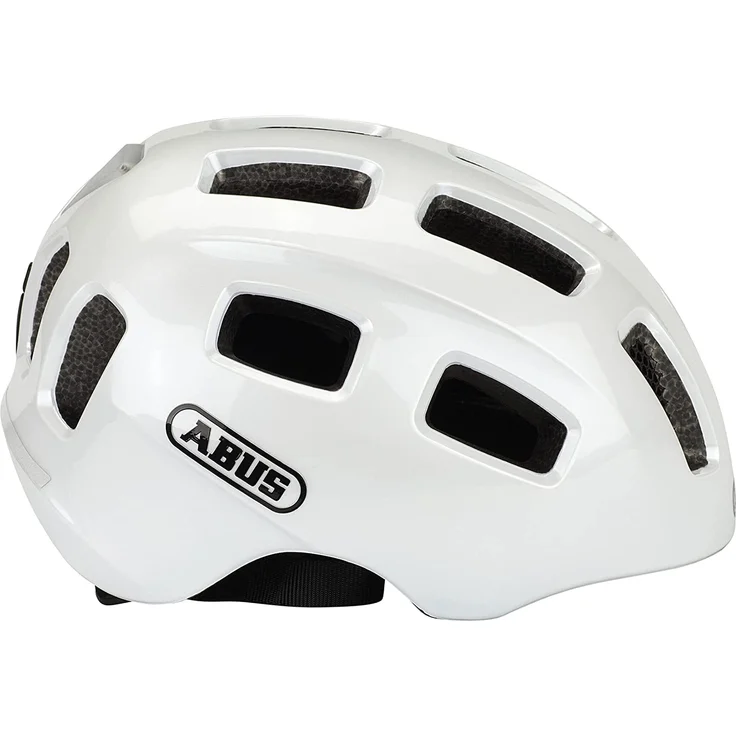 Abus 'Youn-I 2.0' Kinderfahrradhelm polar white, Kopfumfang 48-54 cm, mit integriertem LED-Rücklicht – Bild 4