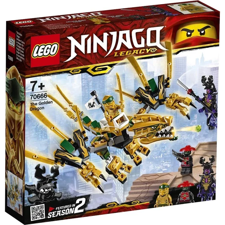 LEGO NINJAGO 70666 'Goldener Drache', 171 Teile, ab 7 Jahren – Bild 2