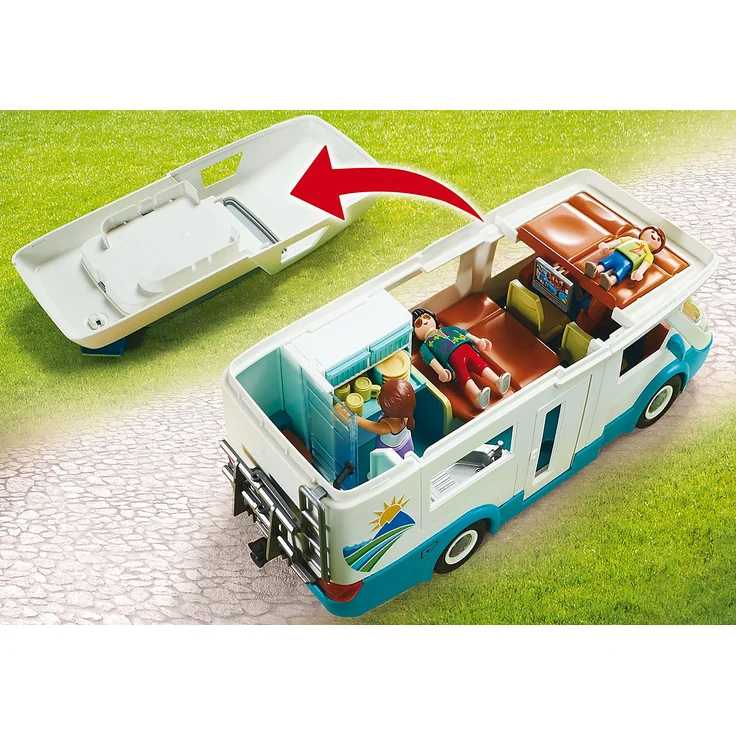 Playmobil Family Fun 70088 'Familien-Wohnmobil', 135 Teile, ab 4 Jahren – Bild 7
