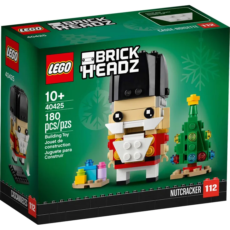 LEGO BrickHeadz 40425 'Nußknacker', 180 Teile, ab 10 Jahren