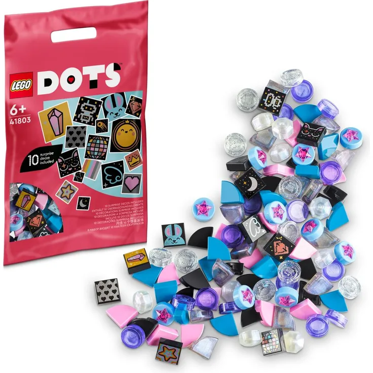 LEGO DOTS 41803 'Ergänzungsset Glitzerpracht', 115 Teile, ab 6 Jahren