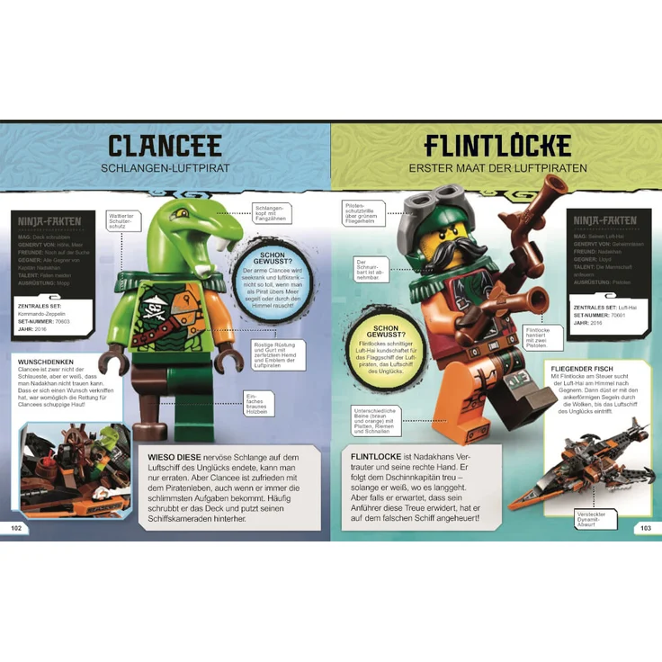 Buch: NINJAGO Lexikon der Minifiguren. Neuausgabe: Mit exklusiver Minifigur – Bild 3