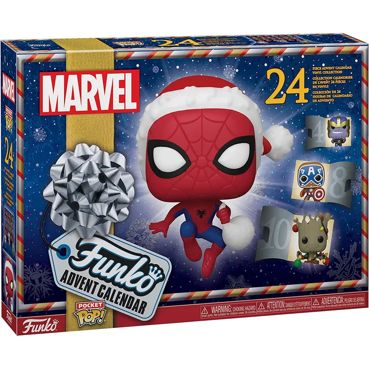 Funko 62093 'MARVEL HOLIDAY ADVENT CALENDAR 2022', 24 Figuren, ab 3 Jahren