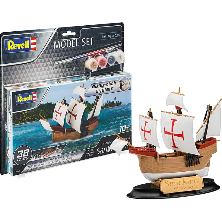 1:350 Model Set Santa Maria (easy click)
