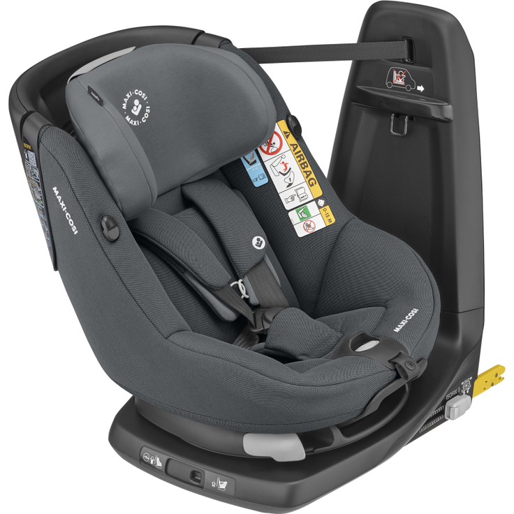 Maxi-Cosi 'AxissFix' Autokindersitz in Authentic Graphite, 9 bis 18 kg (Gruppe 1), inkl. Isofix Base, 360° drehbar – Bild 2