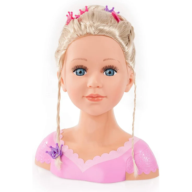 Bayer Design 90088AA Charlene Super Model Styling Head, Schminkkopf, Frisierkopf inklusiv Kosmetik und Zubehör – Bild 6