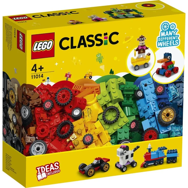LEGO® Classic 11014 'Steinebox mit Rädern', 653 Teile, ab 4 Jahren – Bild 2