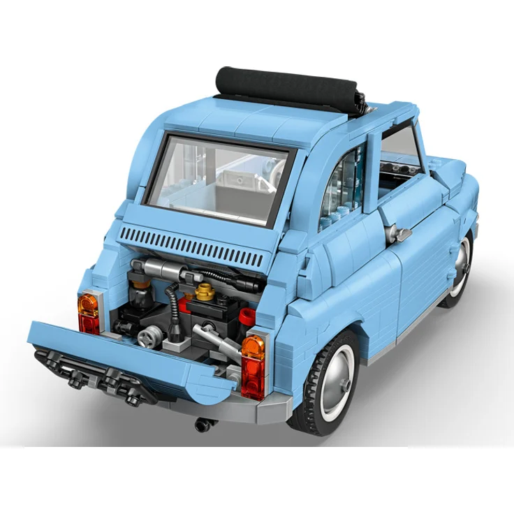 LEGO Creator Expert 77942 'blauer Fiat 500', 960 Teile, ab 16 Jahren – Bild 5