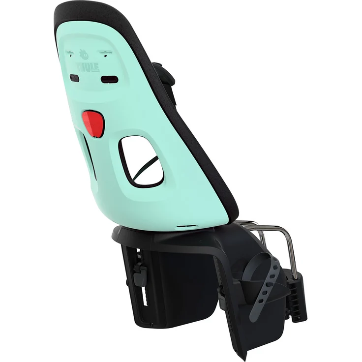 Thule 'Yepp Nexxt Maxi' Kinderfahrradsitz schwarz/mint, bis 22 kg, inkl. Rahmenhalterung – Bild 2
