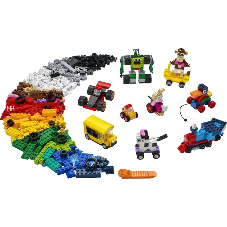 LEGO® Classic 11014 'Steinebox mit Rädern', 653 Teile, ab 4 Jahren – Bild 3