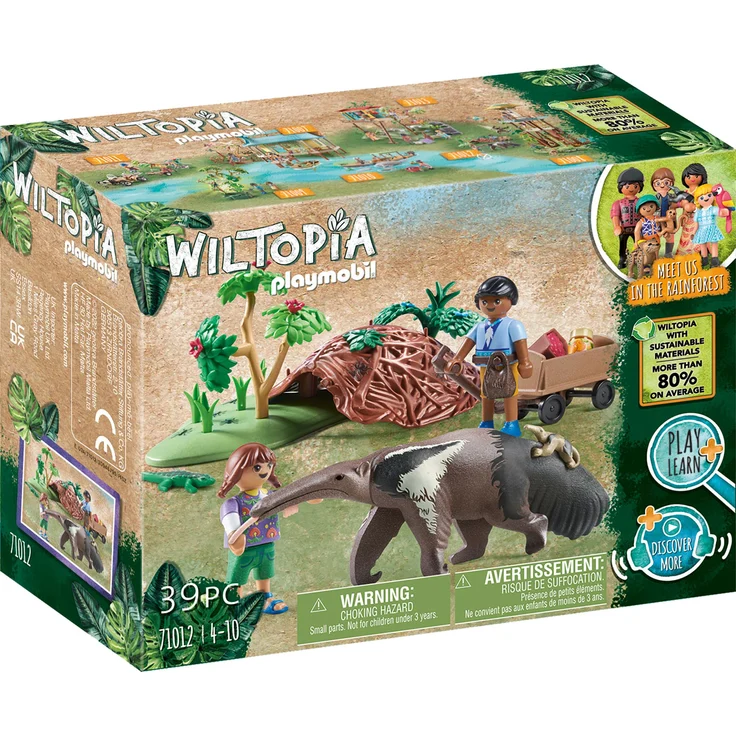 Playmobil Wiltopia 71012 'Ameisenbärpflege', 39 Teile, ab 4 Jahren – Bild 1