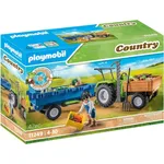 PLAYMOBIL Country 71249 'Traktor mit Hänger', 42 Teile, ab 4 Jahren