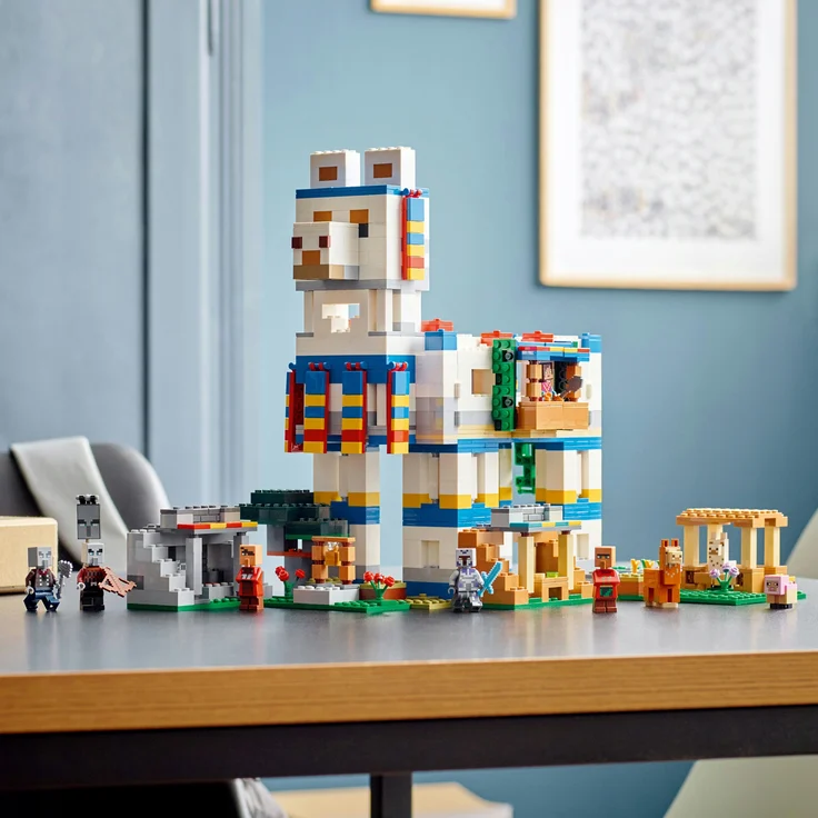LEGO Minecraft 21188 'Das Lamadorf', 1252 Teile, ab 9 Jahren - Preisvergleich – Bild 5